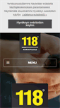 Mobile Screenshot of 118.fi